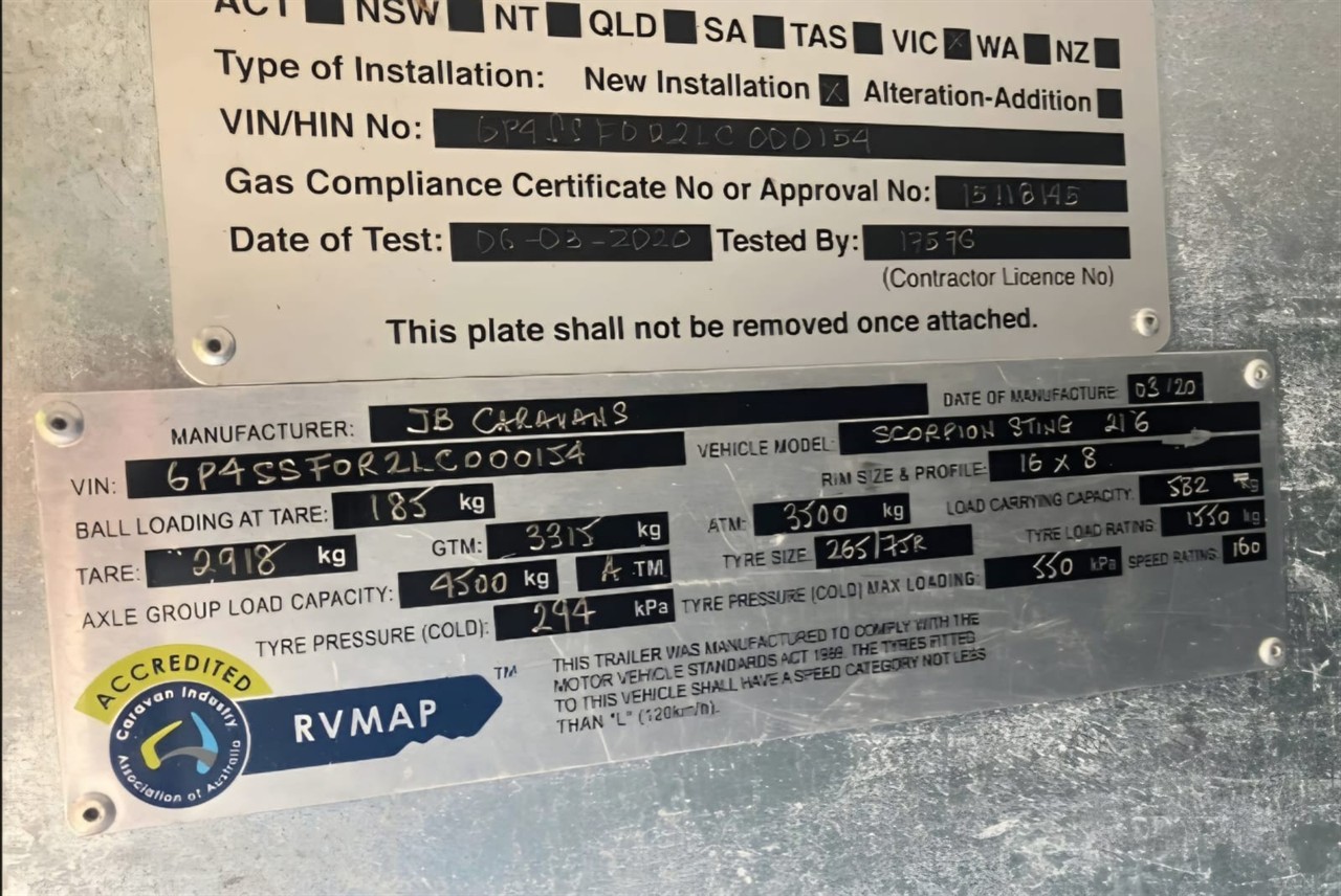 2020 JB Scorpion sting